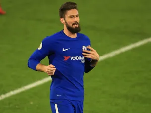 Giroud "relieved" to open Chelsea account