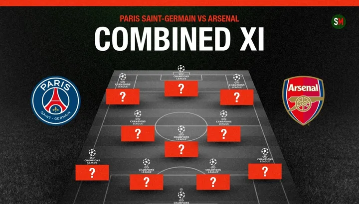 Paris Saint-Germain vs. Arsenal: Champions League Final Combined XI
