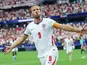 Harry Kane of England celebrates scoring on June 17, 2026