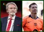 Manchester United's minority shareholder Sir Jim Ratcliffe and Barcelona striker Robert Lewandowski feature image
