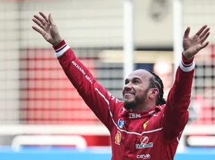 'People were yapping away': Ferrari's Hamilton revels in Chinese GP Sprint triumph