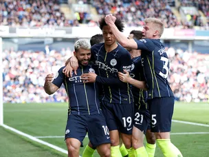 Pep Guardiola hails "legend" Sergio Aguero after Burnley winner