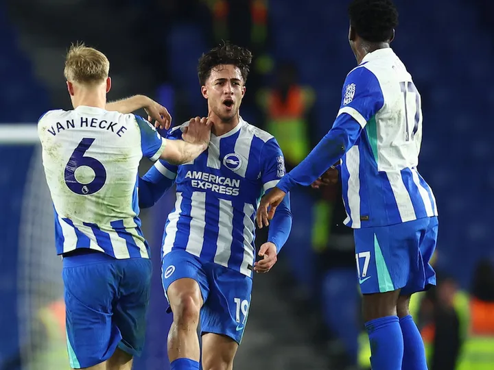 On Your Bike: Kostoulas scores wonderful overhead kick to rescue a point for Brighton