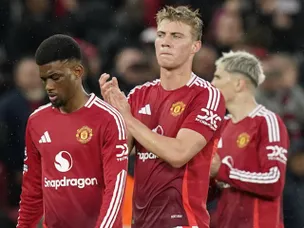 Verge of embarrassment: Man United at risk of equalling 45-year losing run