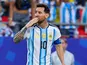 Lionel Messi during Argentina's match against Algeria, on June 17, 2026