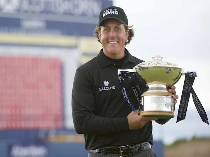 Mickelson wins Scottish Open