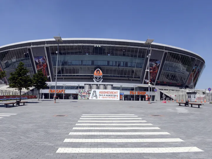 Two explosions damage Donbass Arena