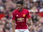 Demetri Mitchell in action during the Premier League game between Manchester United and Crystal Palace on May 21, 2017