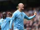 Haaland nets brace to fire Man City past dogged Everton