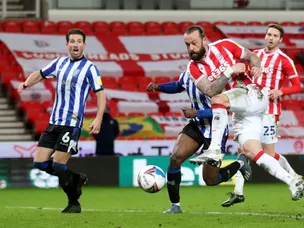 Stoke's Steven Fletcher sinks former club Sheffield Wednesday