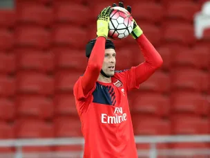 Petr Cech "happy" with Arsenal debut