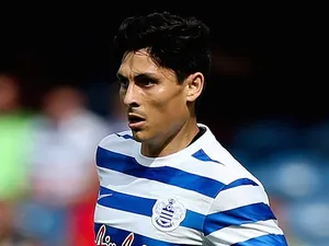 Alejandro Faurlin in action for QPR on August 9, 2014