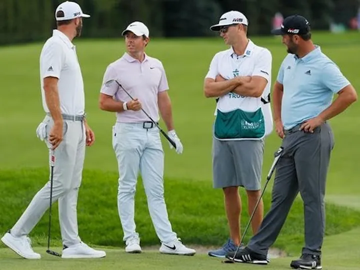 Four of the best golfers of all time