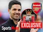 Mikel Arteta of Arsenal, on May 10, 2026