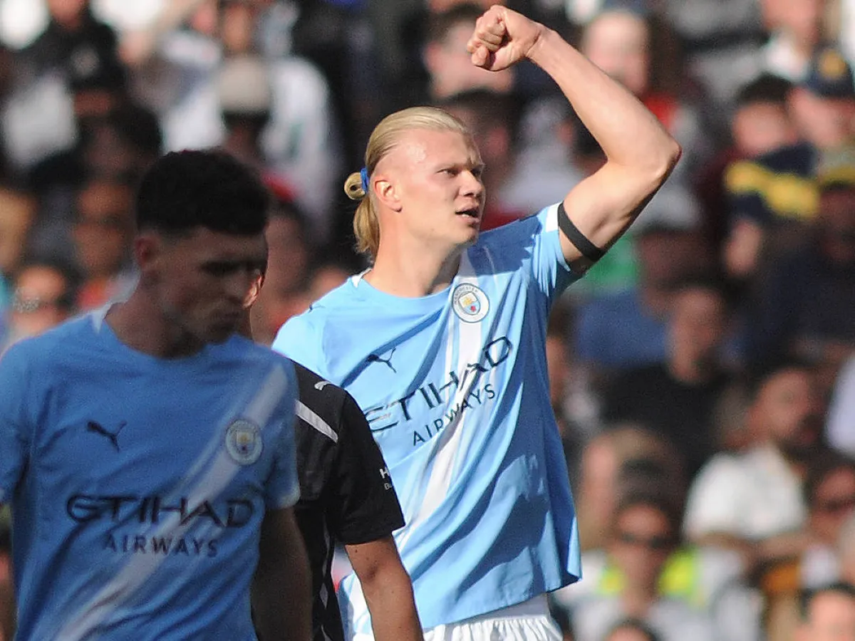 Erling Haaland's record vs. Nottingham Forest