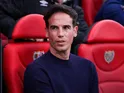 Rayo Vallecano head coach Inigo Perez on April 9, 2026