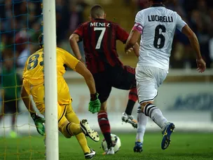 Menez hails Milan courage