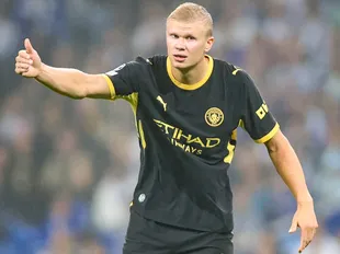 On the move! Haaland climbs above Johnson in Man City goalscoring list with brace in European win