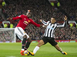 United midfielder Pogba "happy" to be back