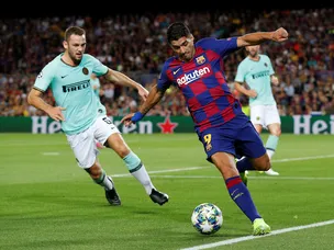 Luis Suarez nets double as Barca beat Inter Milan