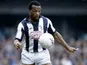 Cyrille Regis in action for West Bromwich Albion in 1982