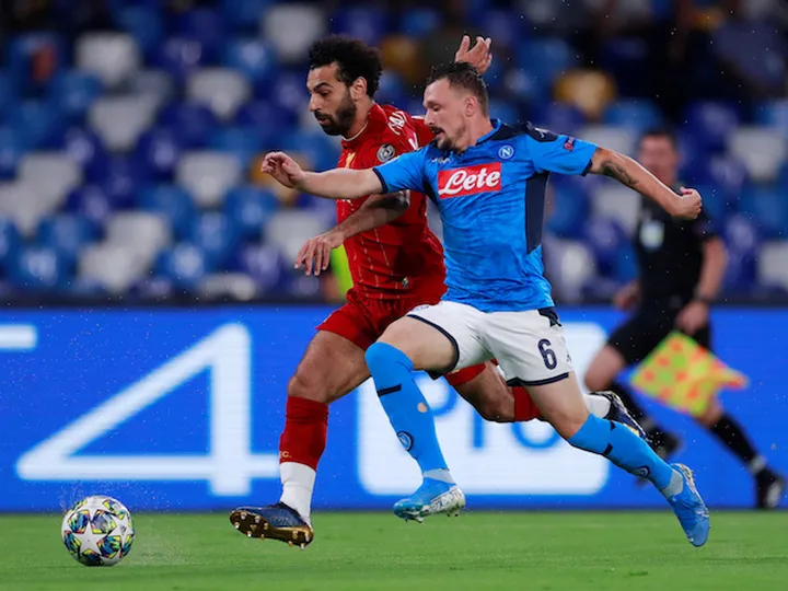 Napoli 2-0 Liverpool - as it happened