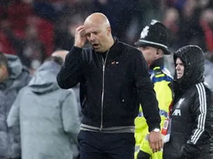 Damning Reds stat emerges from PSG defeat with Slot's future in serious doubt