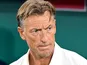 Hervé Renard, head coach of Tunisia, reacts during the Group F match between Japan and Tunisia at the FIFA World Cup 2026, at Estadio Monterrey in Mexico, on June 20, 2026.