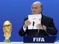 FIFA President Sepp Blatter announces Qatar as the host nation for the FIFA World Cup 2022, in Zurich December 2, 2010