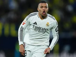 Magic Mbappe hits brace as Real Madrid rise to top of La Liga table