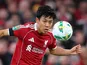 Wataru Endo of Liverpool in action on September 23, 2025