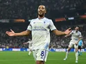 Aston Villa's Youri Tielemans celebrates scoring against Freiburg on May 20, 2026