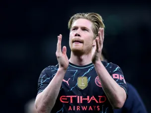Guardiola reveals De Bruyne will soon start games for Man City