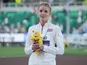 Keely Hodgkinson pictured at the World Athletics Championships on July 24, 2022