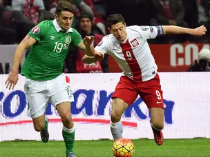 Poland ahead against Ireland