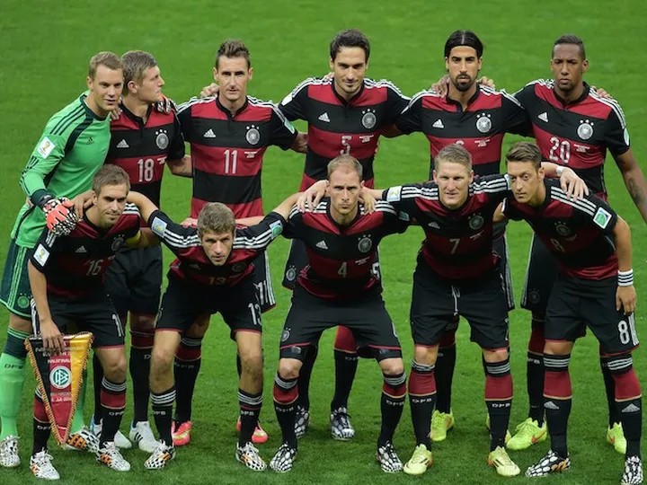 Neville praises Germany's 'football lesson'