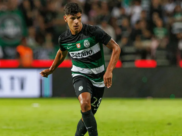 Sporting Lisbon's Mateus Fernandes on August 3, 2024
