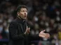 Atletico Madrid coach Diego Simeone on February 16, 2022