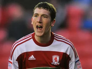 Middlesbrough two ahead at half time