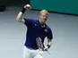 Kyle Edmund in action on November 22, 2019
