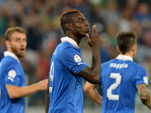 OTD: Balotelli at the double to ignite Italian hopes