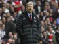 Arsene Wenger wearing his ridiculous coat on November 17, 2012