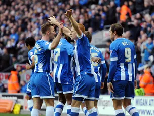 Wigan in control against Birmingham