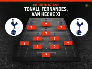 How Spurs could line up under De Zerbi after £237m spending spree