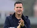 Gary Caldwell, manager of Exeter City on August 30, 2025