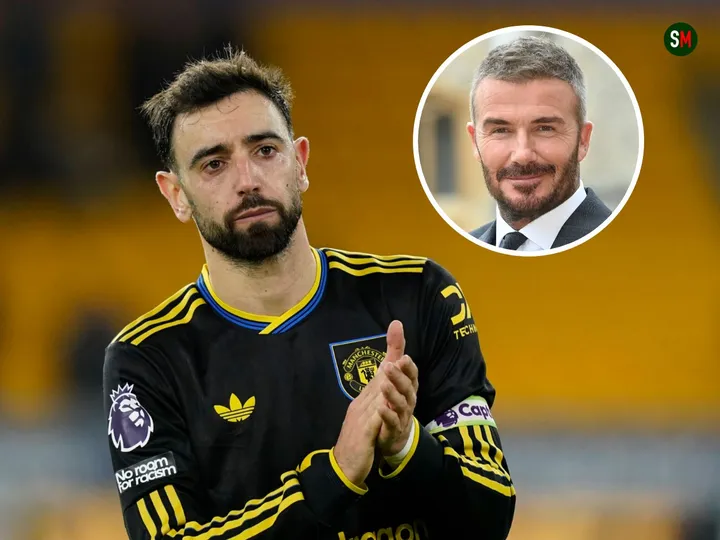 Becks and Bruno: Fernandes can draw level with Man Utd legend in Bournemouth game