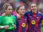 Barcelona Women's Alexia Putellas with Claudia Pina and Cata Coll on May 3, 2026