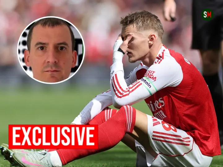 'Relieved, not distraught' - Odegaard's injury is "best-case scenario" for Arsenal