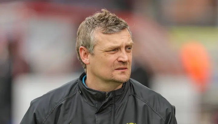 Action shot from Lincoln City training