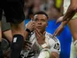 Real Madrid's Kylian Mbappe receives treatment on April 10, 2026